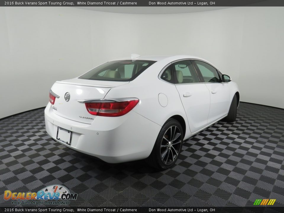 2016 Buick Verano Sport Touring Group White Diamond Tricoat / Cashmere Photo #18