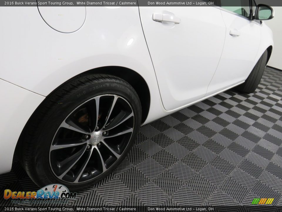 2016 Buick Verano Sport Touring Group White Diamond Tricoat / Cashmere Photo #19