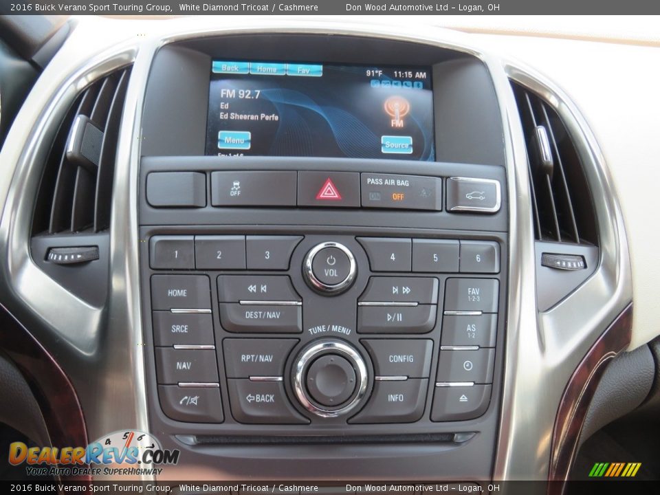 Controls of 2016 Buick Verano Sport Touring Group Photo #30