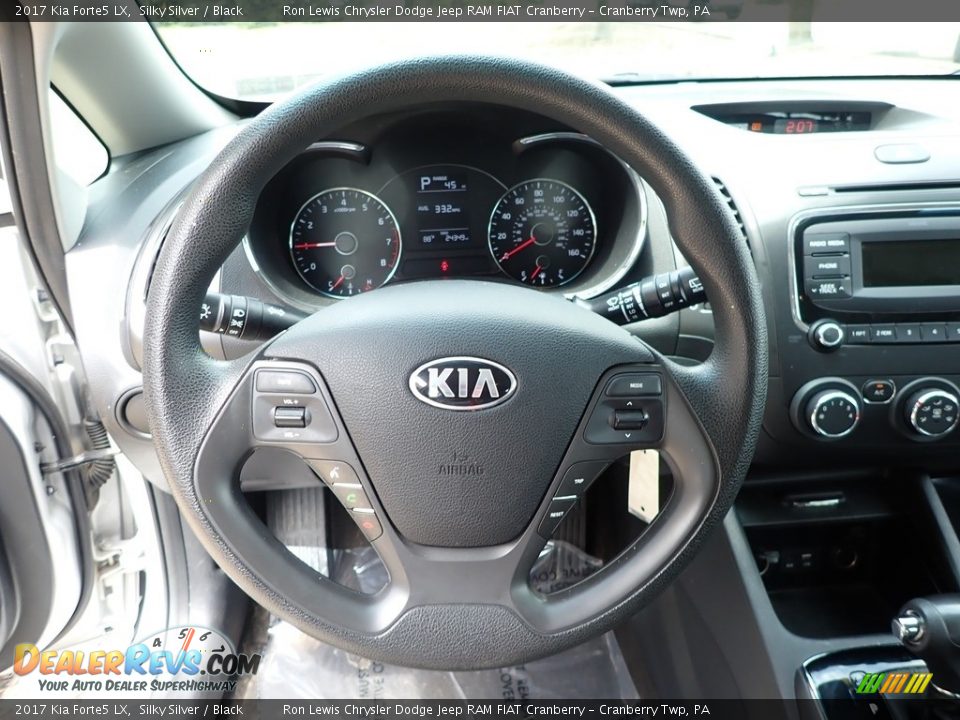 2017 Kia Forte5 LX Steering Wheel Photo #16