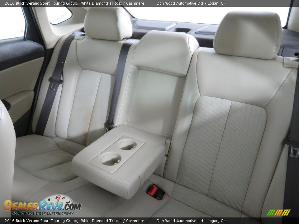 Rear Seat of 2016 Buick Verano Sport Touring Group Photo #34