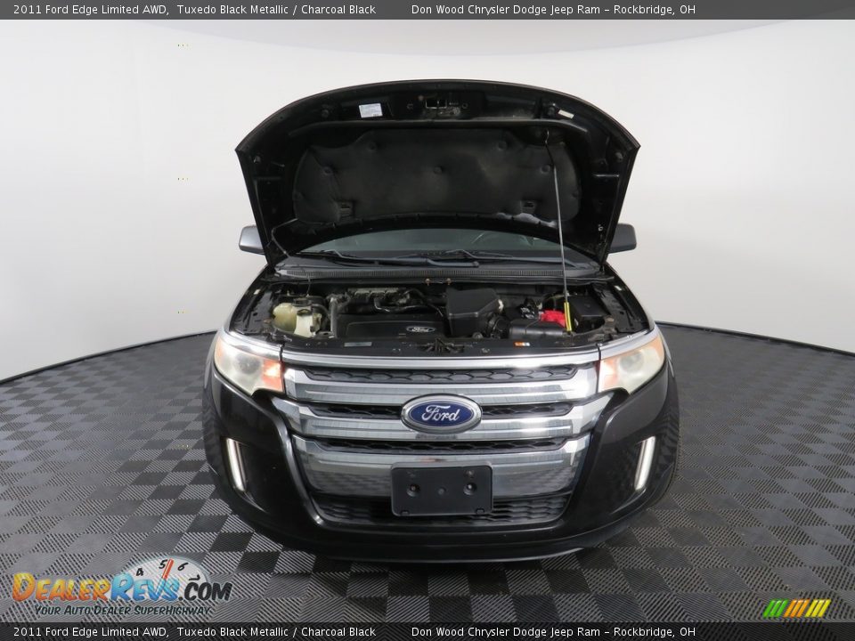 2011 Ford Edge Limited AWD Tuxedo Black Metallic / Charcoal Black Photo #5