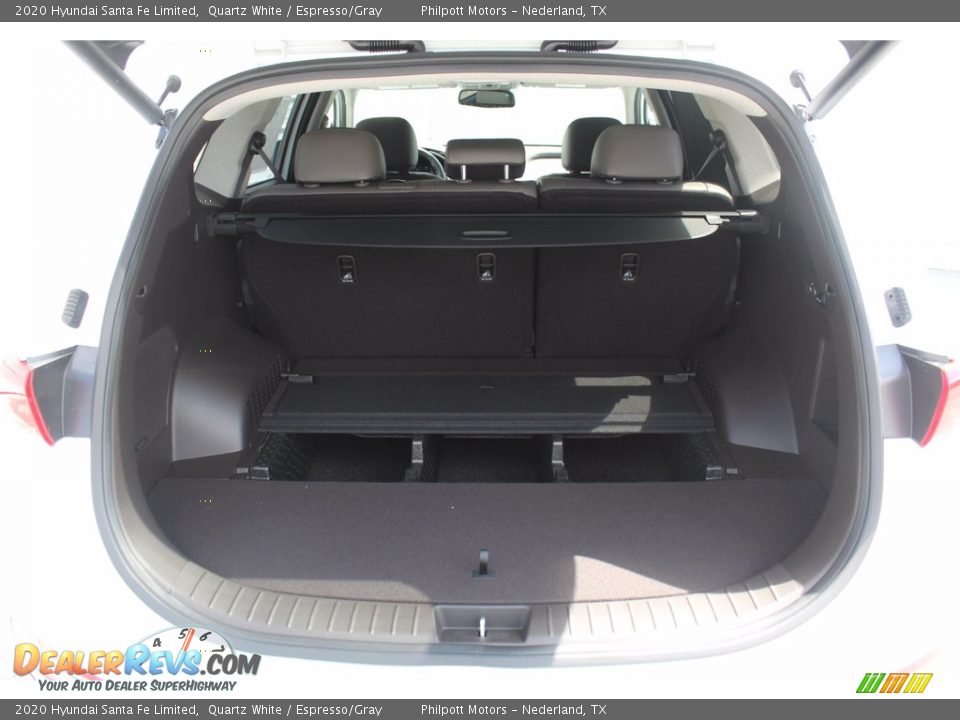 2020 Hyundai Santa Fe Limited Quartz White / Espresso/Gray Photo #23
