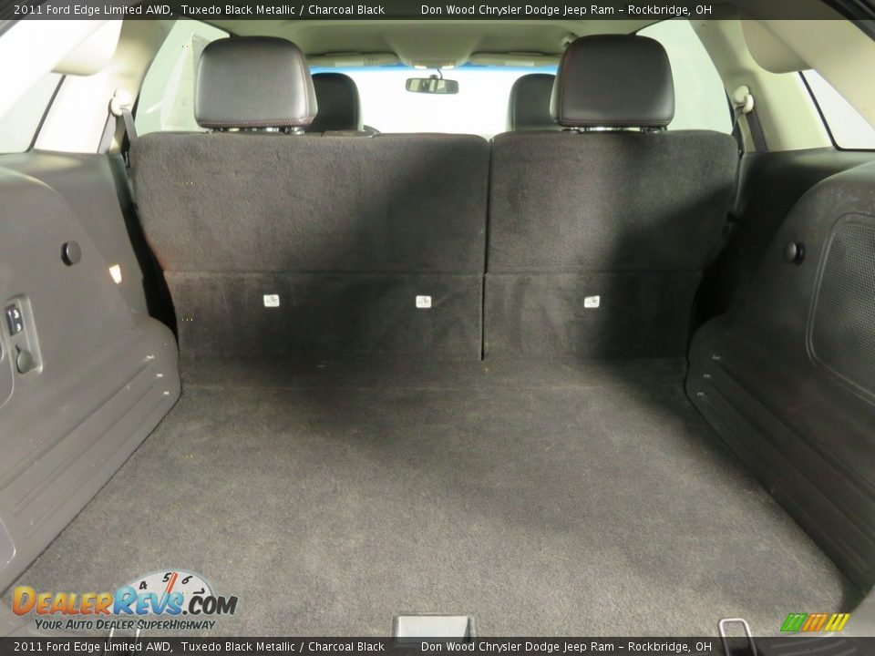 2011 Ford Edge Limited AWD Tuxedo Black Metallic / Charcoal Black Photo #13
