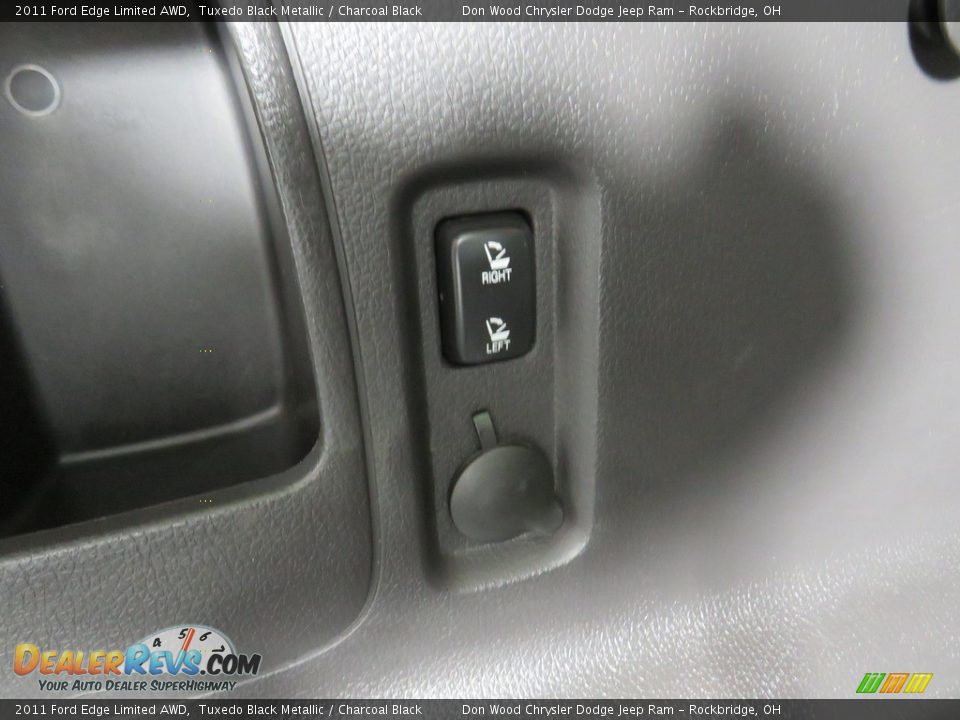 2011 Ford Edge Limited AWD Tuxedo Black Metallic / Charcoal Black Photo #14