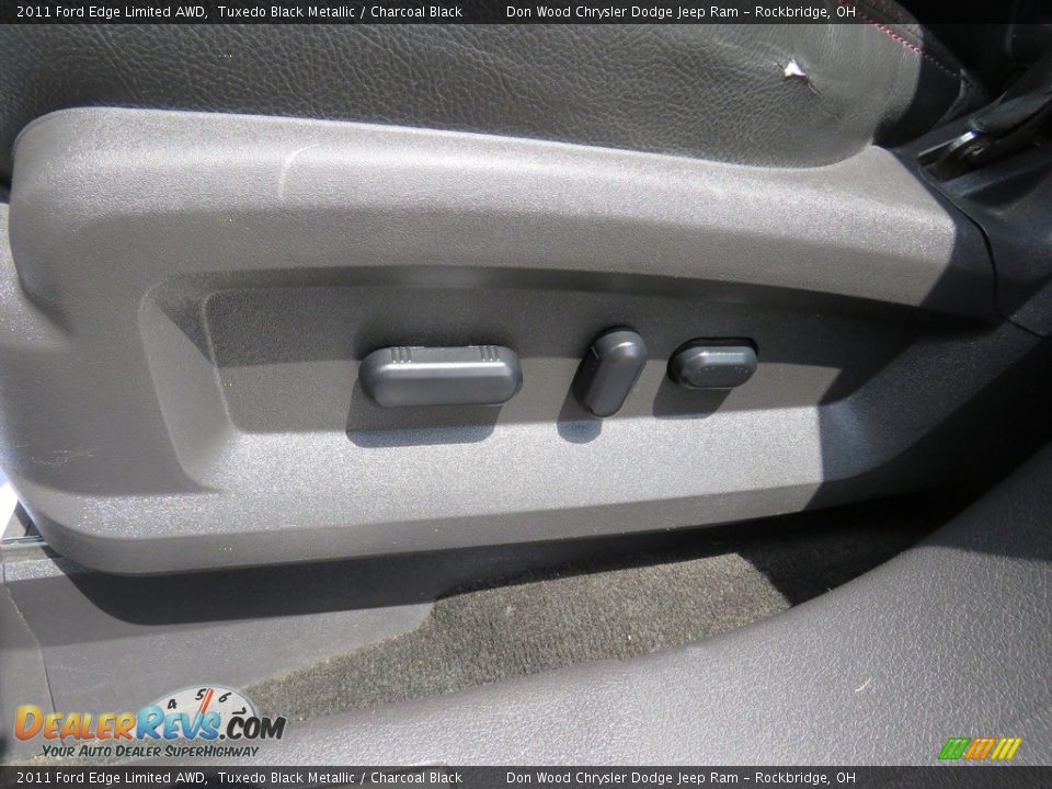 2011 Ford Edge Limited AWD Tuxedo Black Metallic / Charcoal Black Photo #19