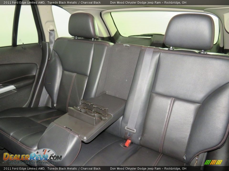 2011 Ford Edge Limited AWD Tuxedo Black Metallic / Charcoal Black Photo #30