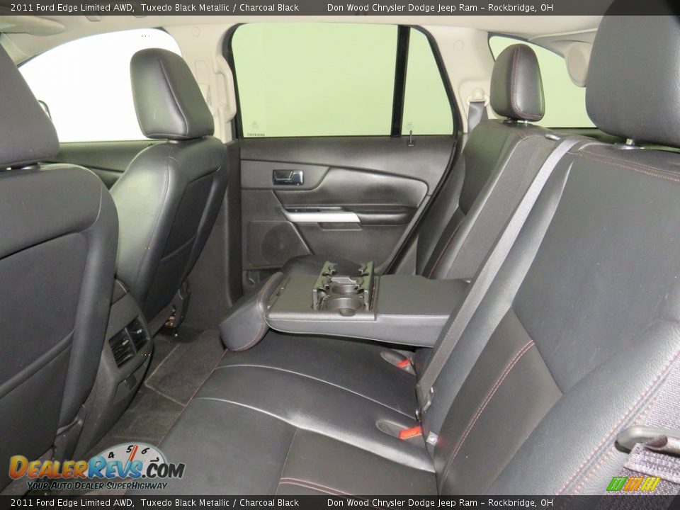 2011 Ford Edge Limited AWD Tuxedo Black Metallic / Charcoal Black Photo #32