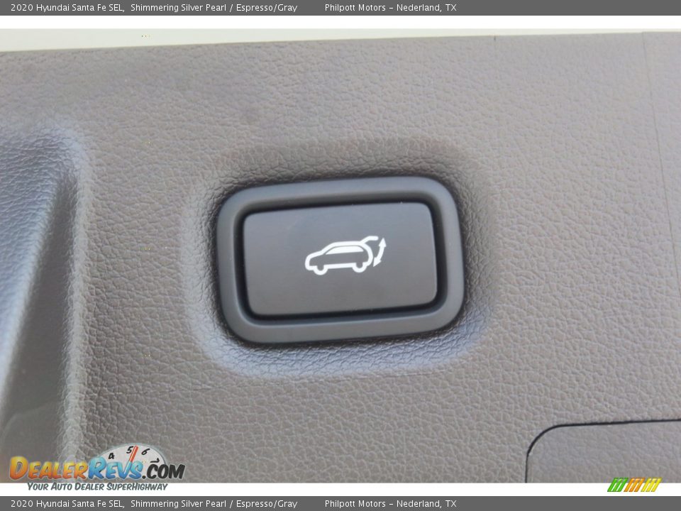 2020 Hyundai Santa Fe SEL Shimmering Silver Pearl / Espresso/Gray Photo #25
