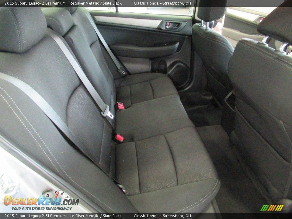 Rear Seat of 2015 Subaru Legacy 2.5i Premium Photo #19
