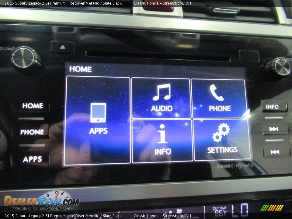 Controls of 2015 Subaru Legacy 2.5i Premium Photo #36