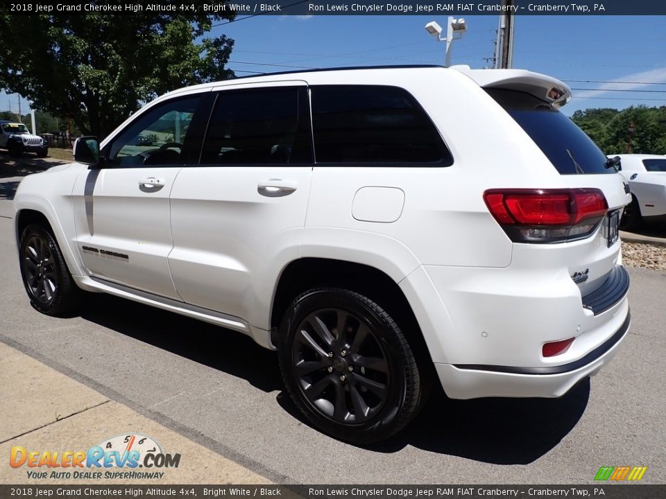 2018 Jeep Grand Cherokee High Altitude 4x4 Bright White / Black Photo #5