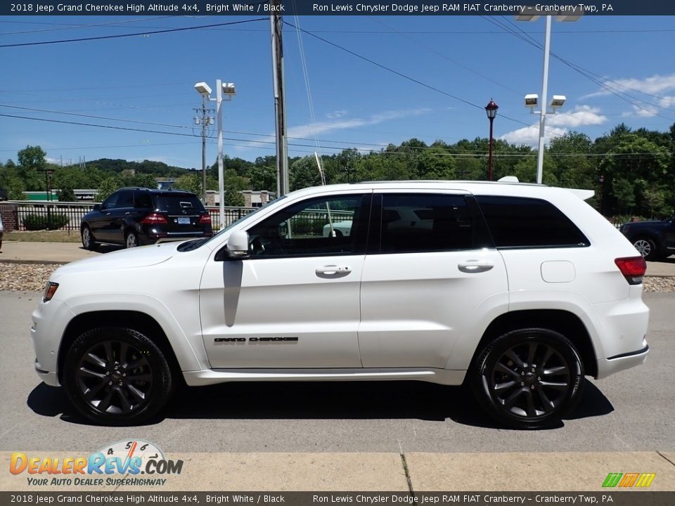 2018 Jeep Grand Cherokee High Altitude 4x4 Bright White / Black Photo #6