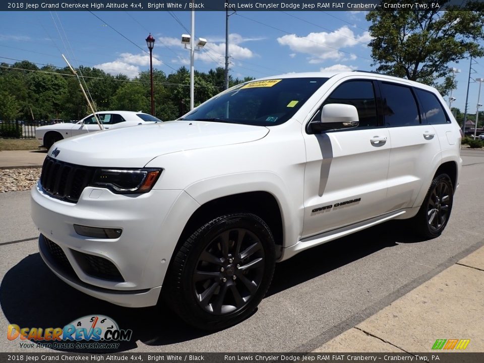 2018 Jeep Grand Cherokee High Altitude 4x4 Bright White / Black Photo #7