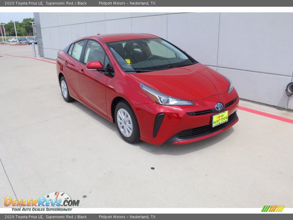 2020 Toyota Prius LE Supersonic Red / Black Photo #2