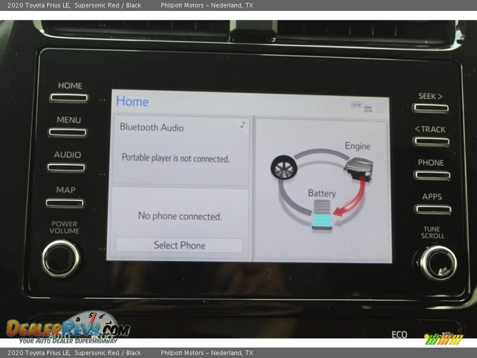 2020 Toyota Prius LE Supersonic Red / Black Photo #15