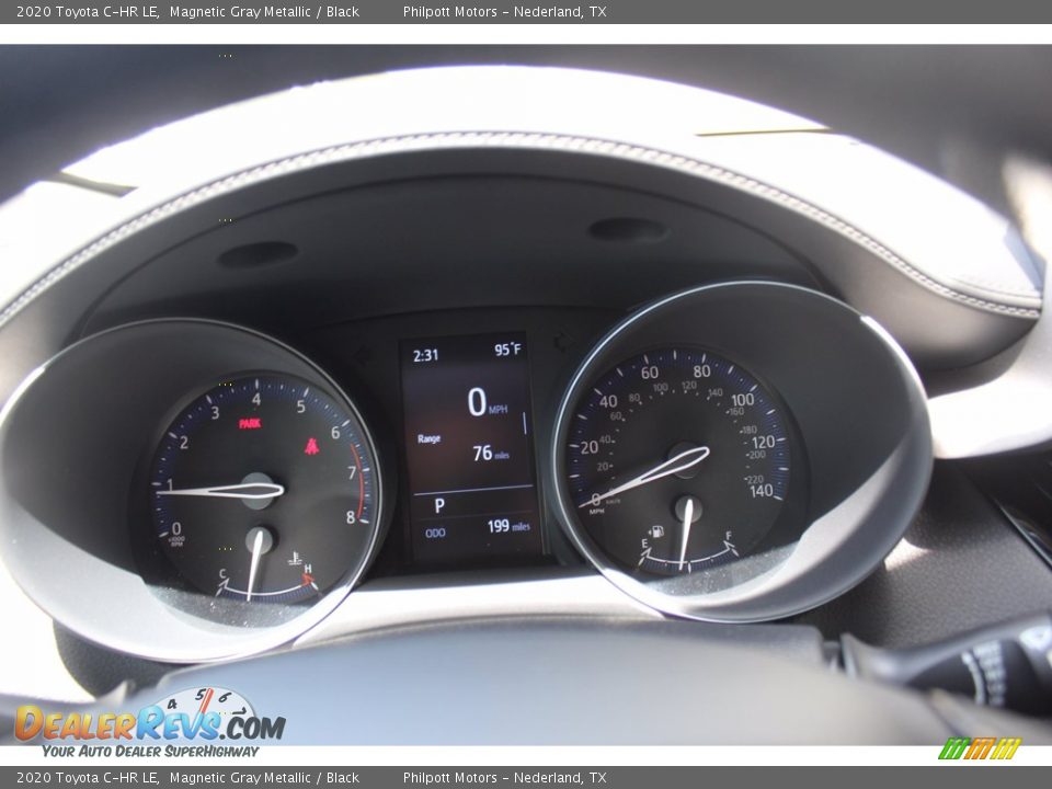 2020 Toyota C-HR LE Magnetic Gray Metallic / Black Photo #13