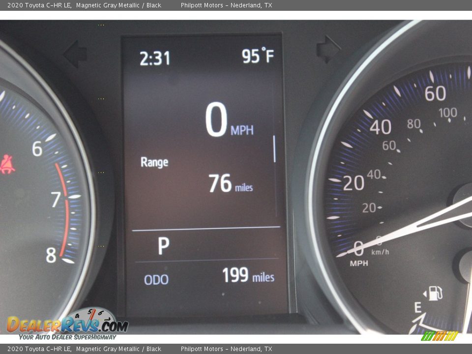 2020 Toyota C-HR LE Magnetic Gray Metallic / Black Photo #14
