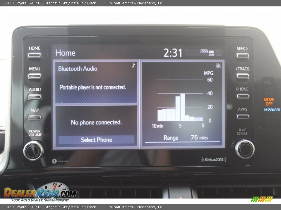 2020 Toyota C-HR LE Magnetic Gray Metallic / Black Photo #15