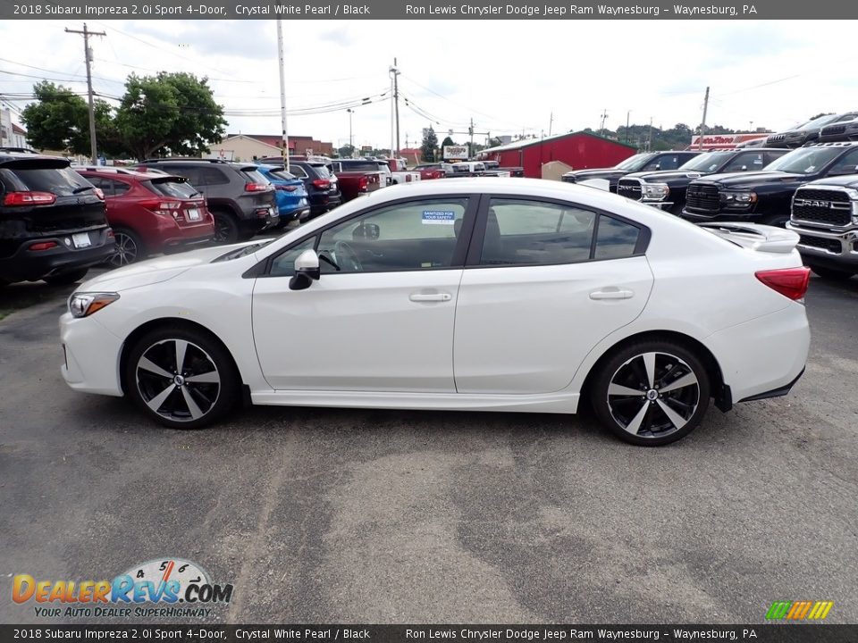 Crystal White Pearl 2018 Subaru Impreza 2.0i Sport 4-Door Photo #3