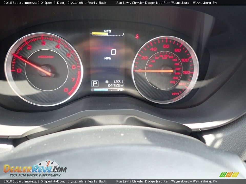 2018 Subaru Impreza 2.0i Sport 4-Door Gauges Photo #17