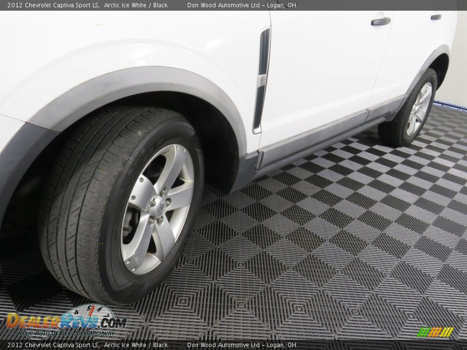 2012 Chevrolet Captiva Sport LS Arctic Ice White / Black Photo #8