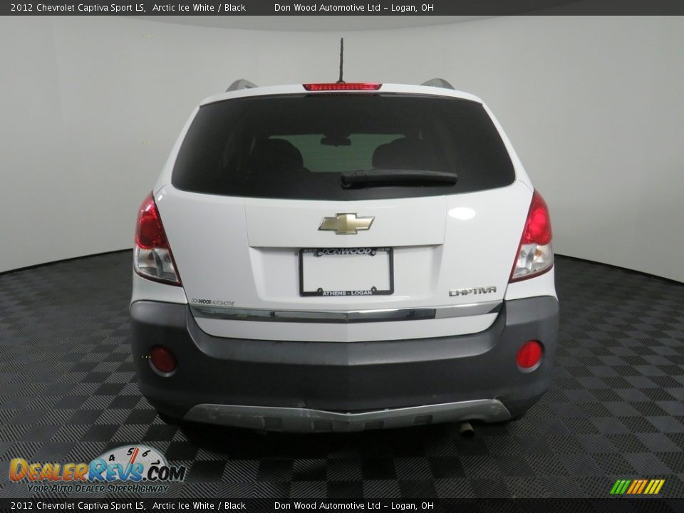 2012 Chevrolet Captiva Sport LS Arctic Ice White / Black Photo #11