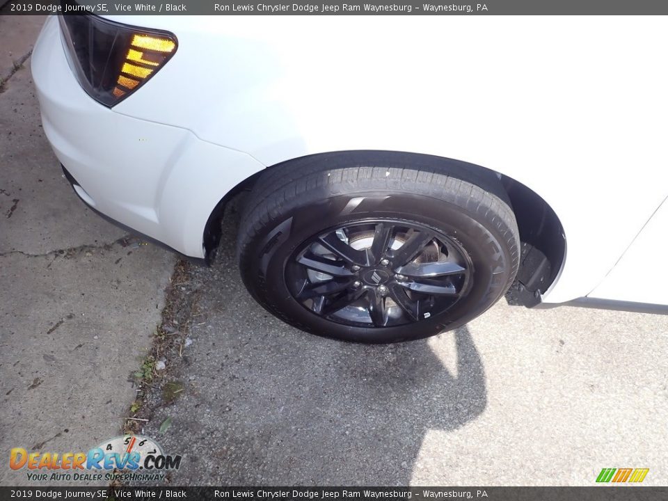 2019 Dodge Journey SE Vice White / Black Photo #2