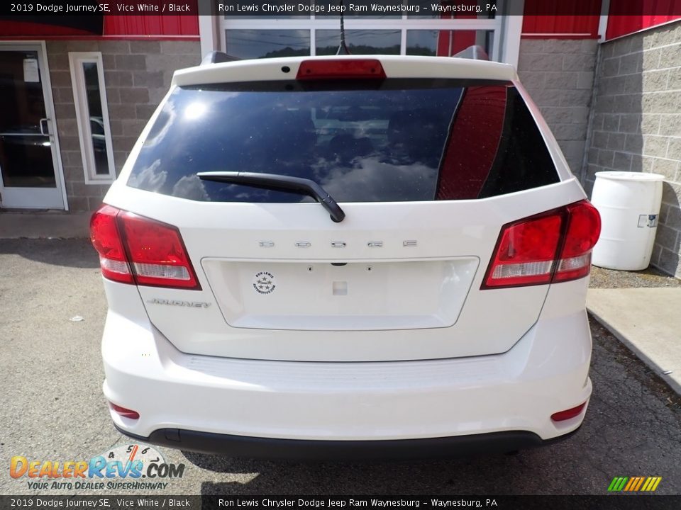 2019 Dodge Journey SE Vice White / Black Photo #5