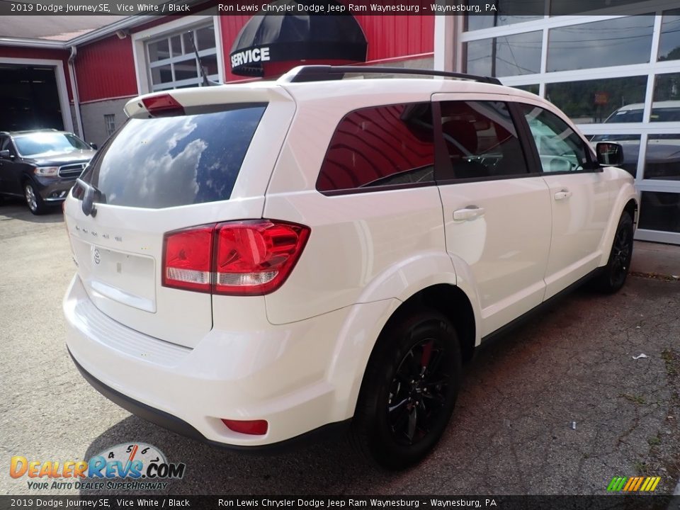 2019 Dodge Journey SE Vice White / Black Photo #6