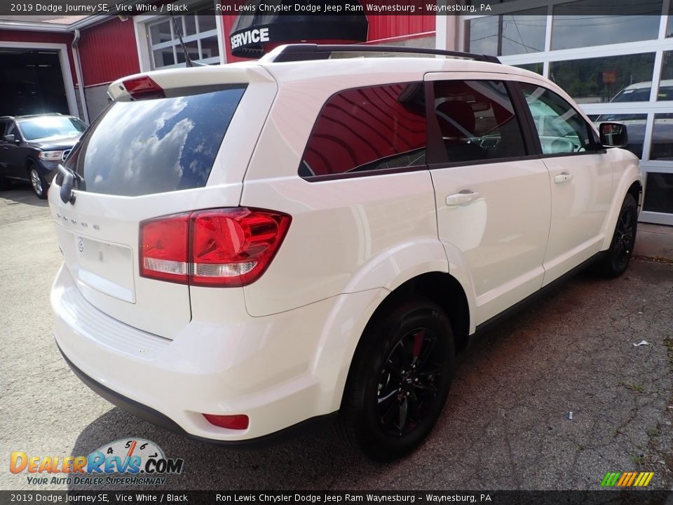 2019 Dodge Journey SE Vice White / Black Photo #7