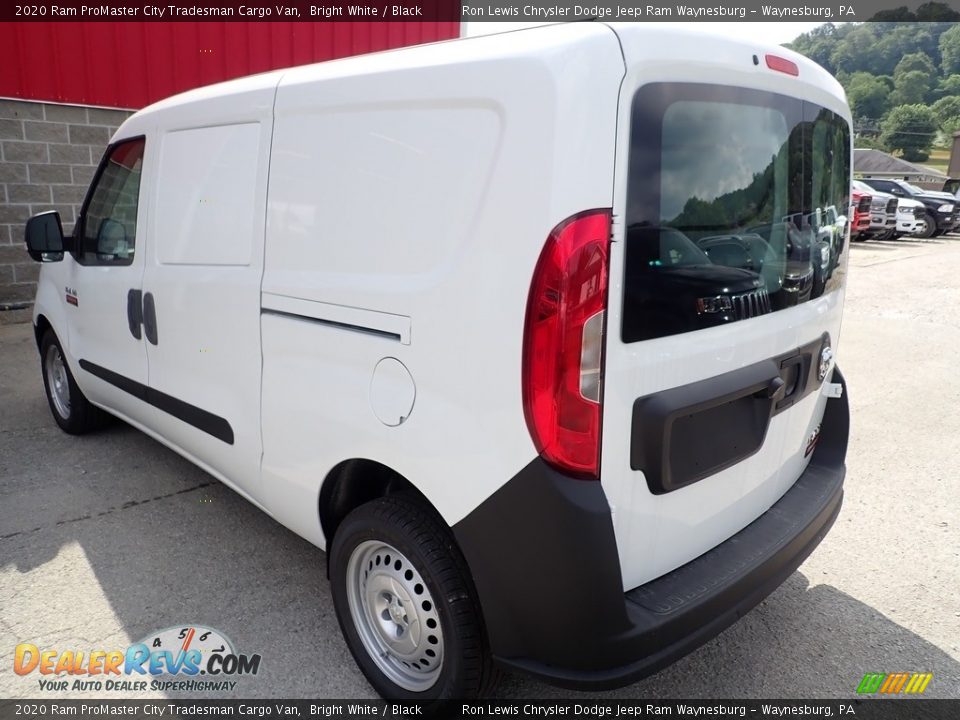 2020 Ram ProMaster City Tradesman Cargo Van Bright White / Black Photo #4