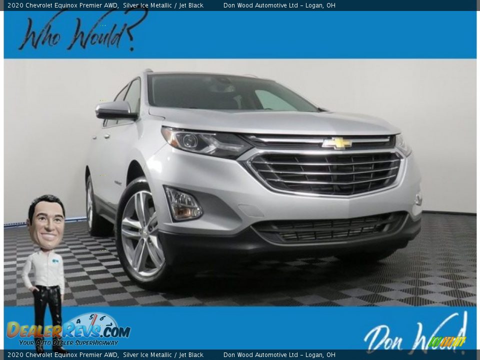 2020 Chevrolet Equinox Premier AWD Silver Ice Metallic / Jet Black Photo #1