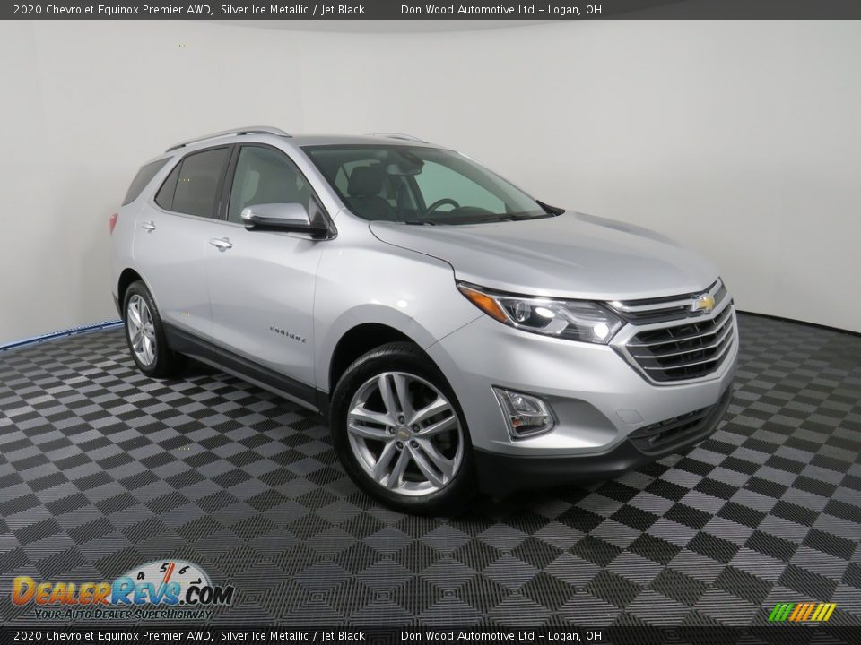 2020 Chevrolet Equinox Premier AWD Silver Ice Metallic / Jet Black Photo #3