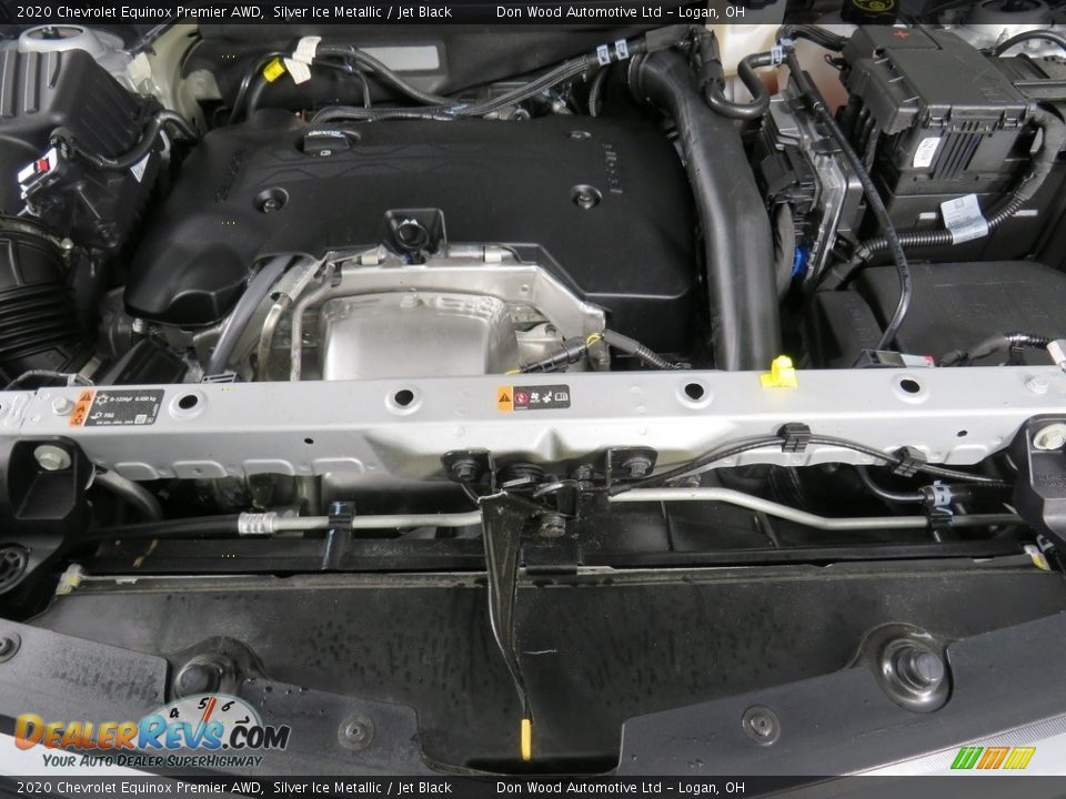 2020 Chevrolet Equinox Premier AWD Silver Ice Metallic / Jet Black Photo #7