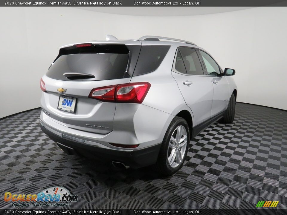 2020 Chevrolet Equinox Premier AWD Silver Ice Metallic / Jet Black Photo #16