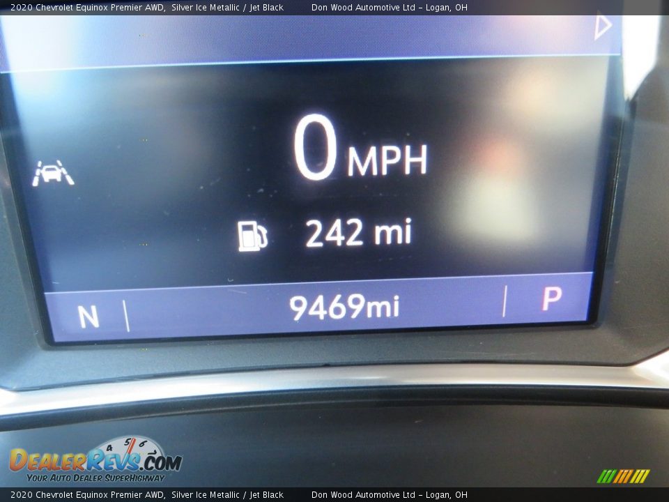 2020 Chevrolet Equinox Premier AWD Silver Ice Metallic / Jet Black Photo #22