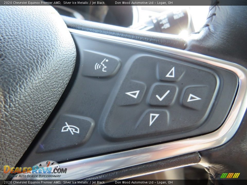 2020 Chevrolet Equinox Premier AWD Silver Ice Metallic / Jet Black Photo #25