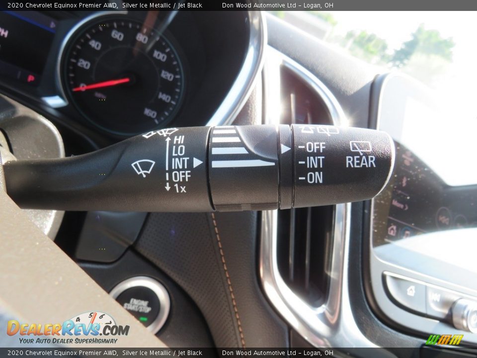 2020 Chevrolet Equinox Premier AWD Silver Ice Metallic / Jet Black Photo #26
