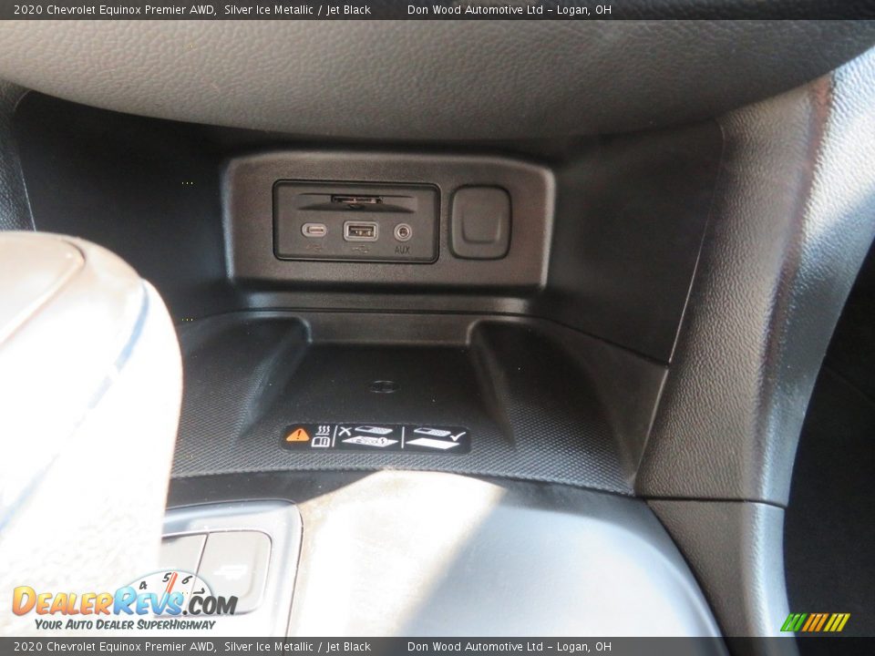 2020 Chevrolet Equinox Premier AWD Silver Ice Metallic / Jet Black Photo #28