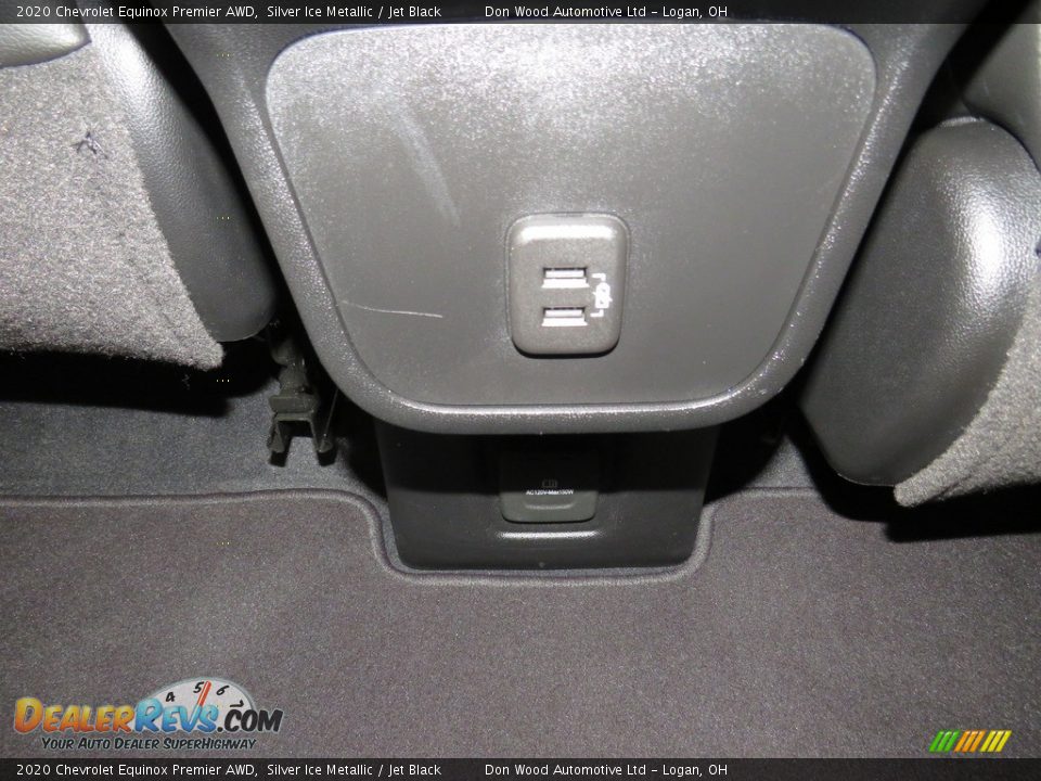 2020 Chevrolet Equinox Premier AWD Silver Ice Metallic / Jet Black Photo #34