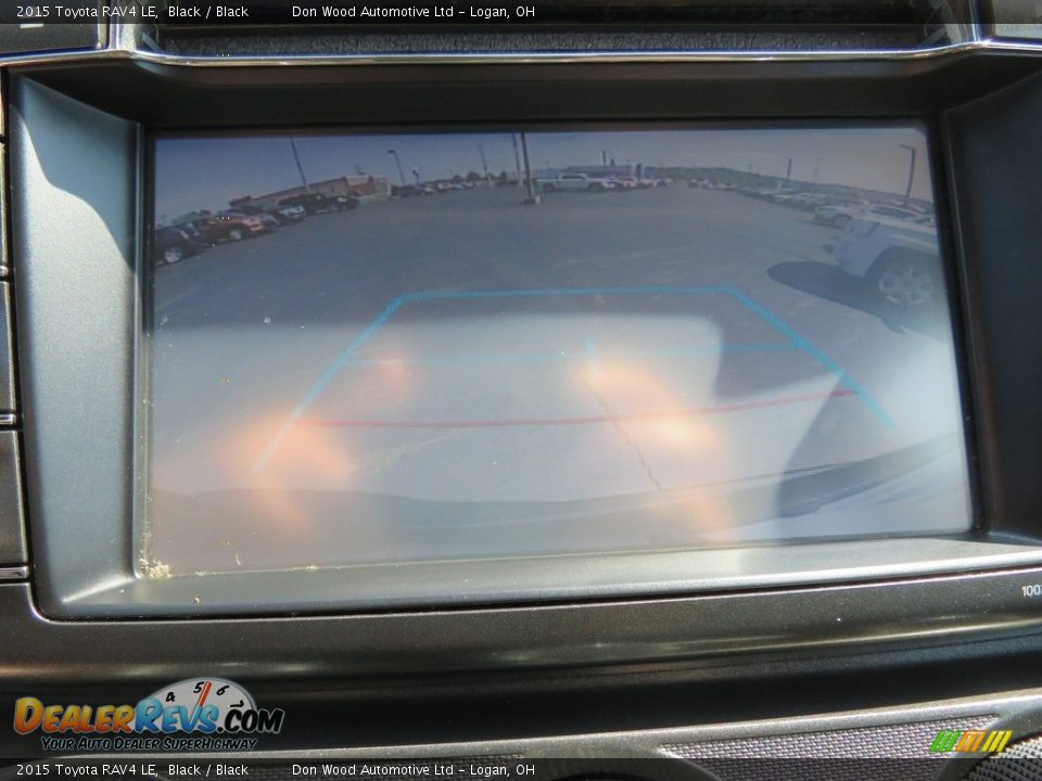 2015 Toyota RAV4 LE Black / Black Photo #2