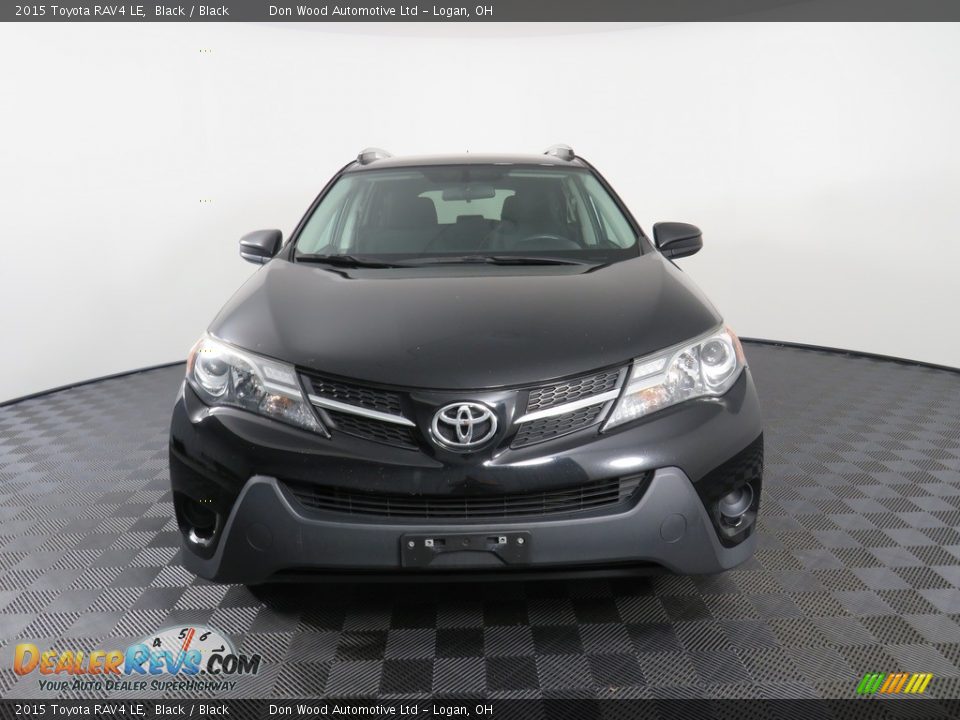 2015 Toyota RAV4 LE Black / Black Photo #5