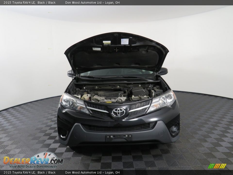 2015 Toyota RAV4 LE Black / Black Photo #6