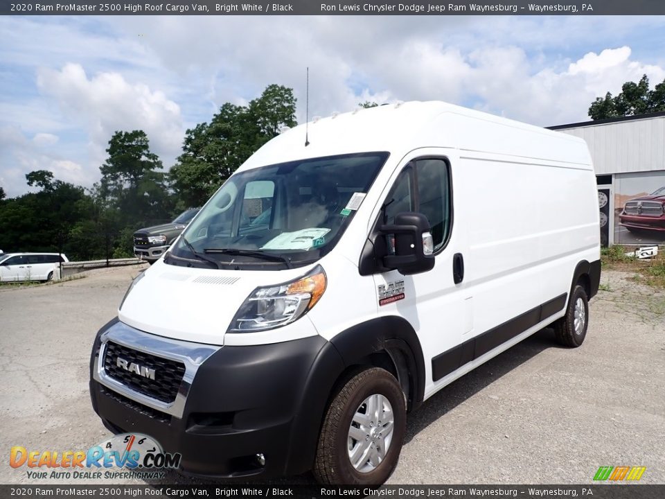 2020 Ram ProMaster 2500 High Roof Cargo Van Bright White / Black Photo #1