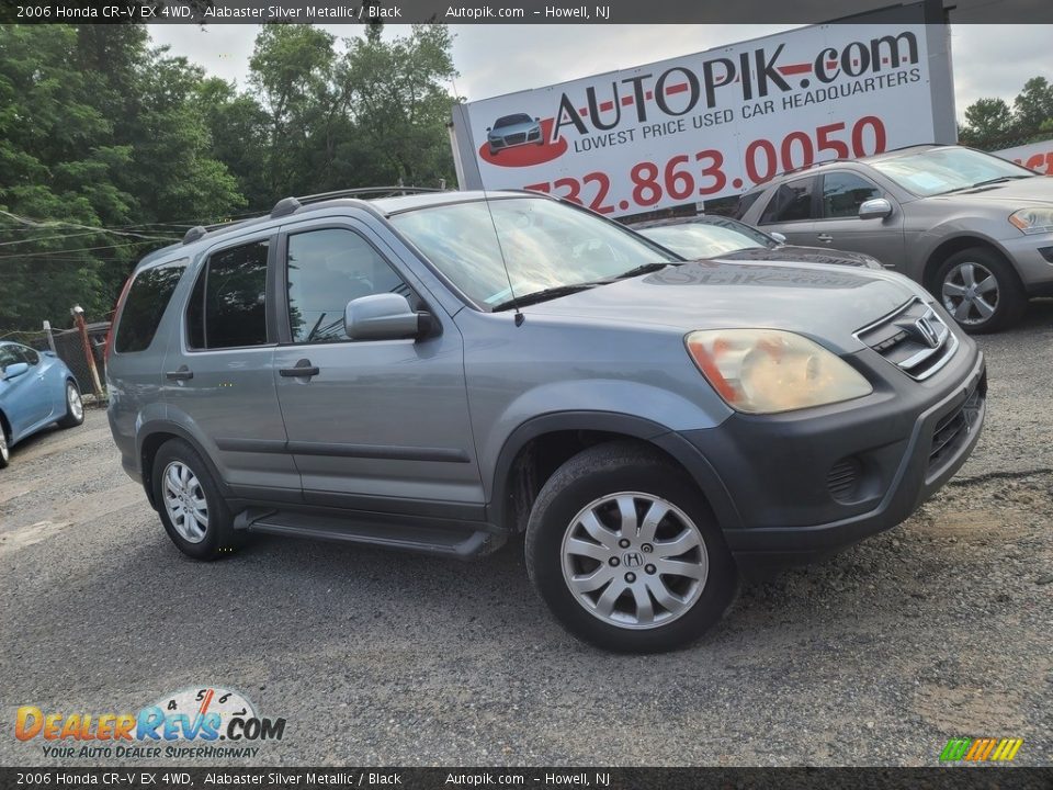 2006 Honda CR-V EX 4WD Alabaster Silver Metallic / Black Photo #1