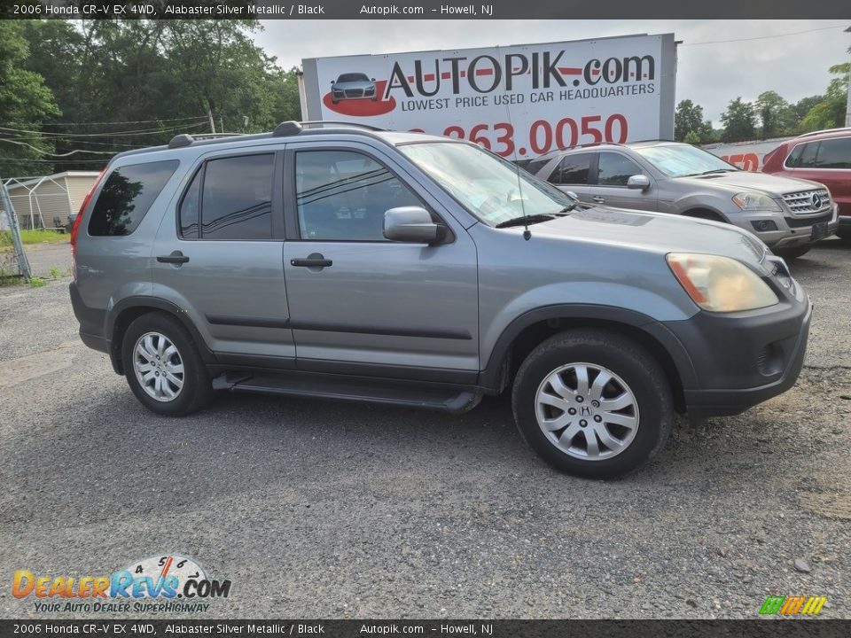 2006 Honda CR-V EX 4WD Alabaster Silver Metallic / Black Photo #2