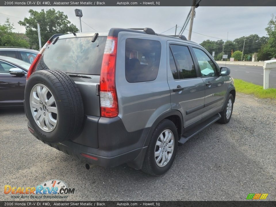 2006 Honda CR-V EX 4WD Alabaster Silver Metallic / Black Photo #3