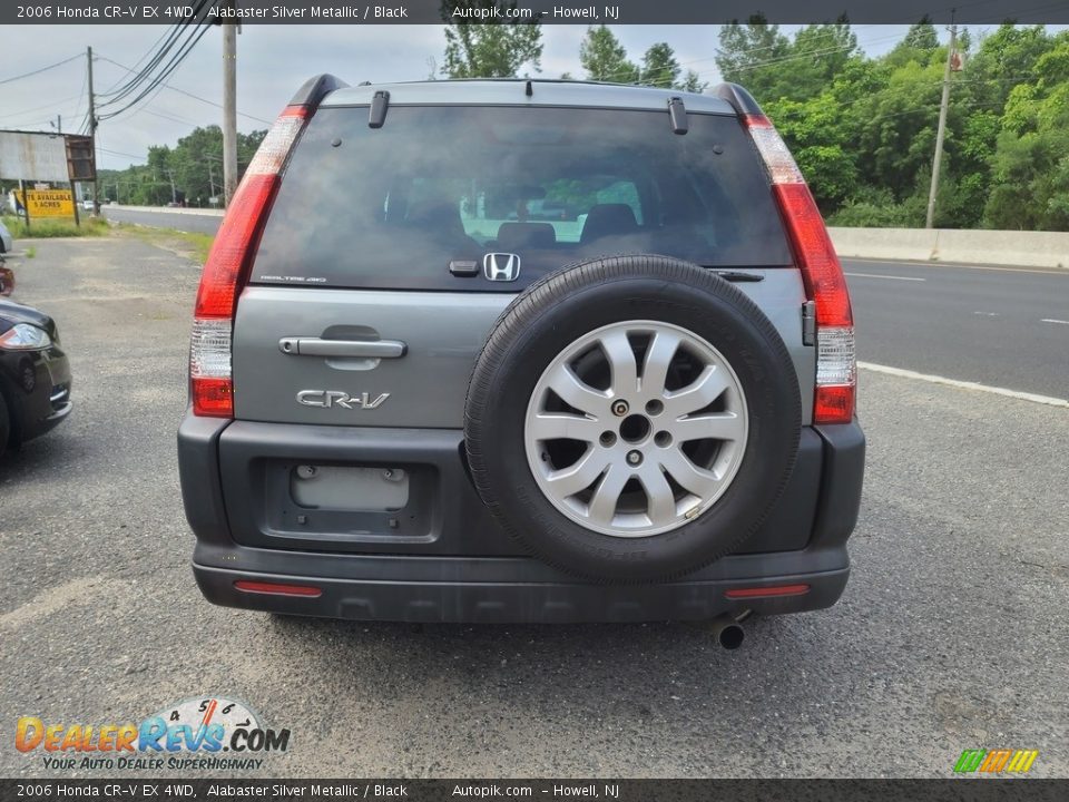 2006 Honda CR-V EX 4WD Alabaster Silver Metallic / Black Photo #4