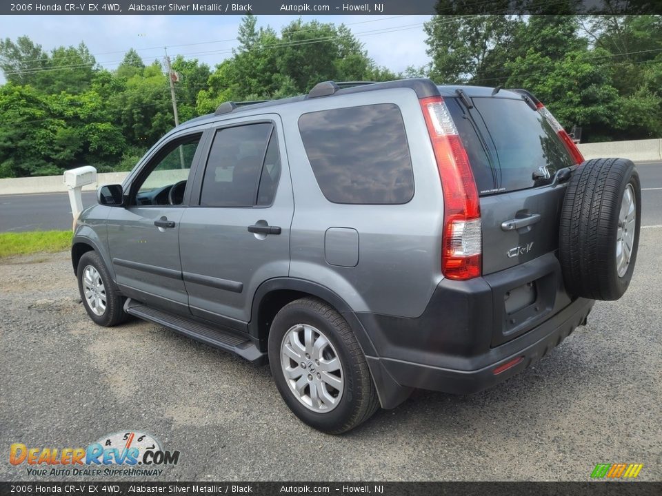 2006 Honda CR-V EX 4WD Alabaster Silver Metallic / Black Photo #5